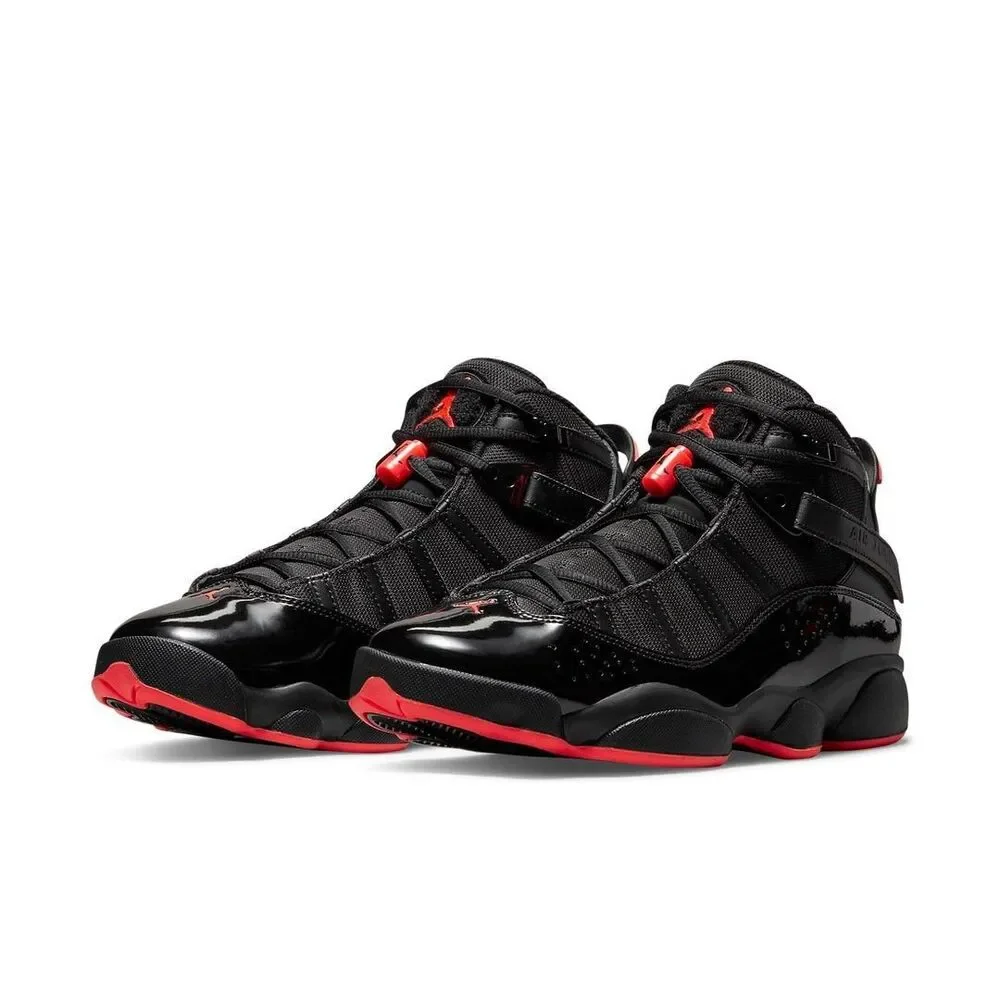 Nike Air Jordan Jordan 6 Rings Black Infrared 322992-066 Men's Size 10.5